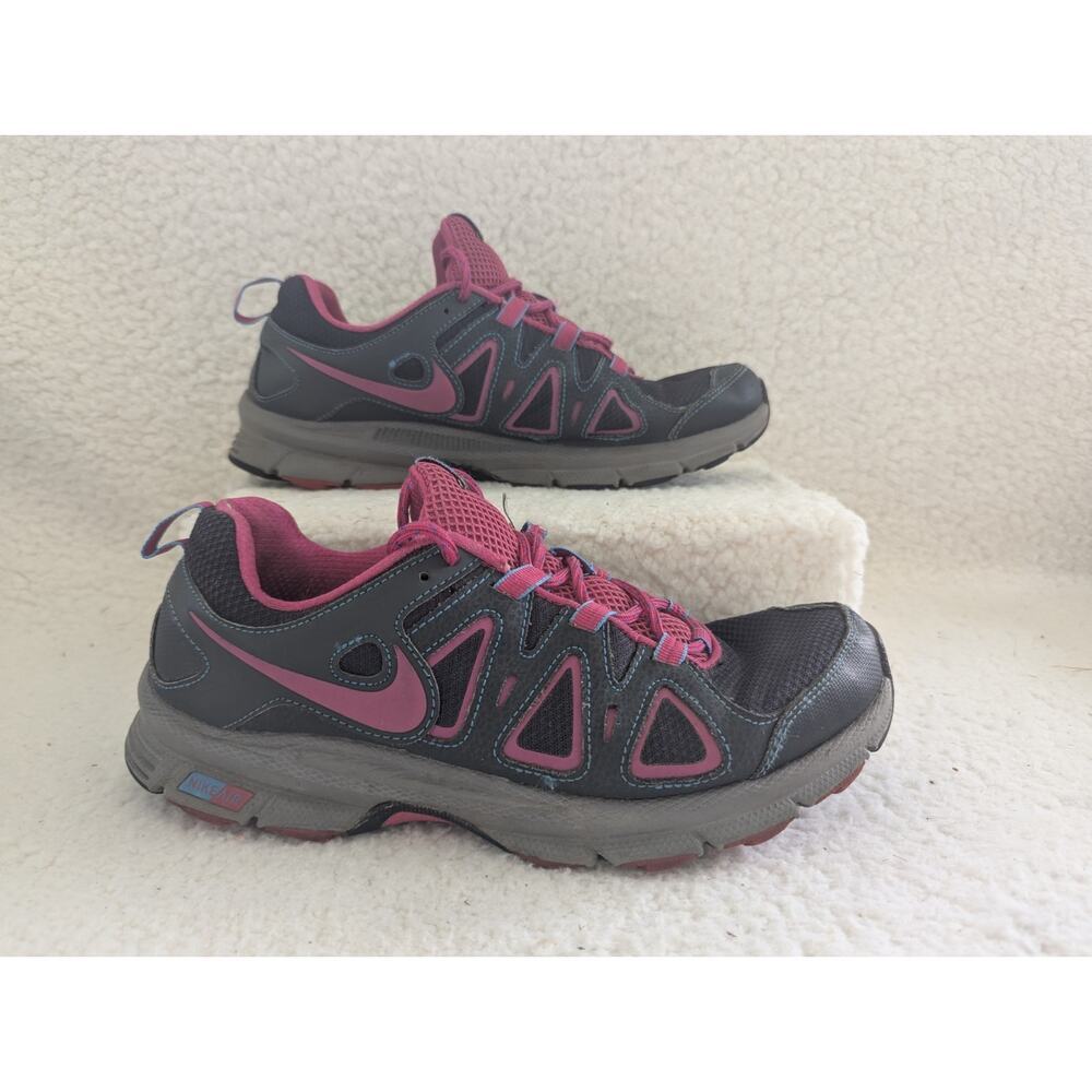 Nike Air Alvord 10 Trail Running Shoes Womens 10 Grey Magenta 512041-005 Good